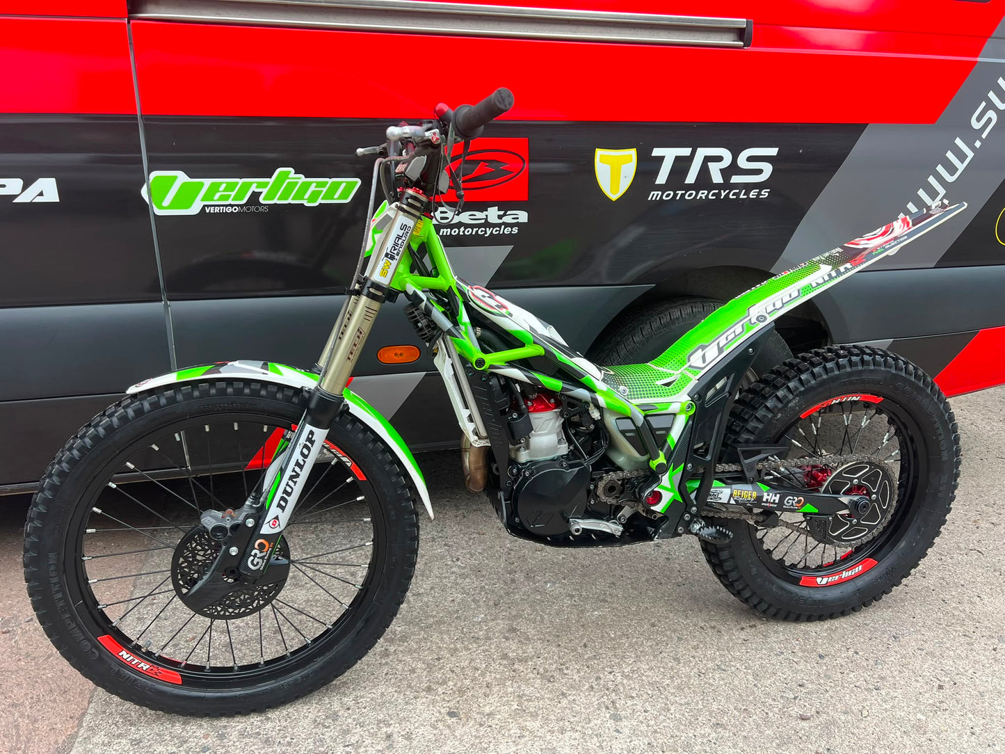 2022 Vertigo Nitro Works 250cc Trials Bike