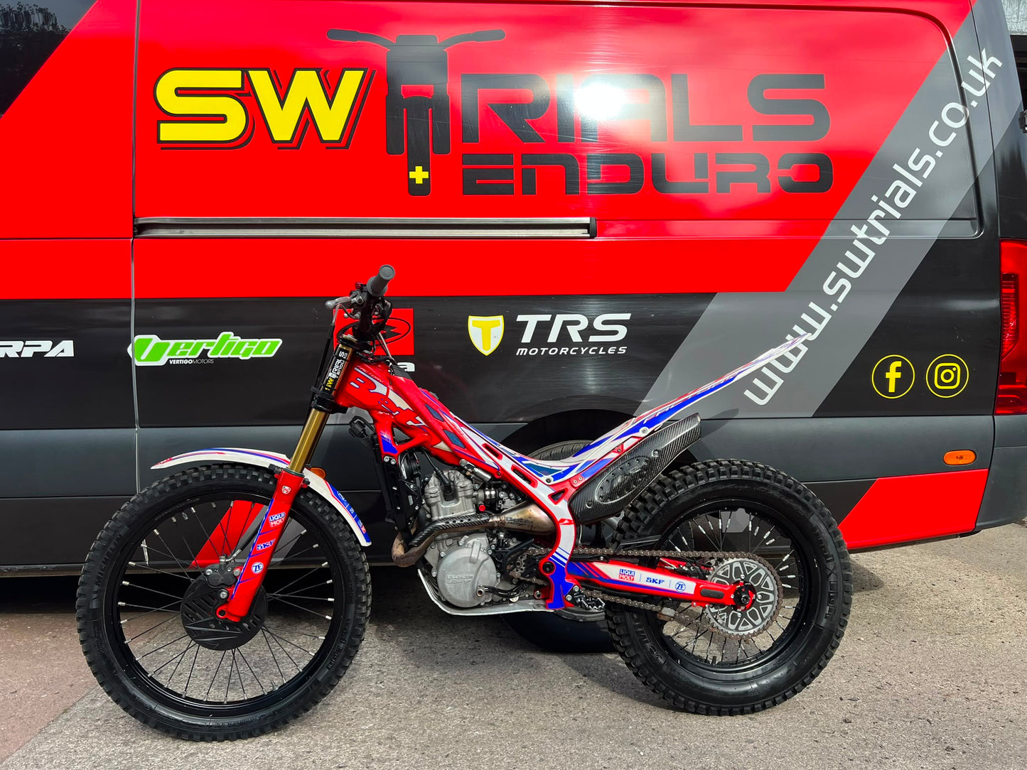 2023 Beta EVO Factory 4T 300cc Trials Bike