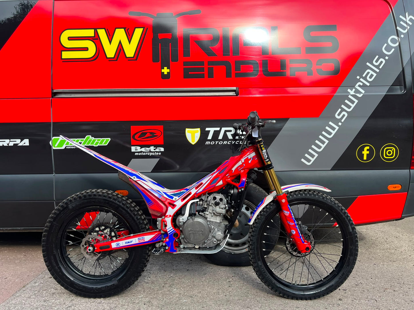 2023 Beta EVO Factory 4T 300cc Trials Bike
