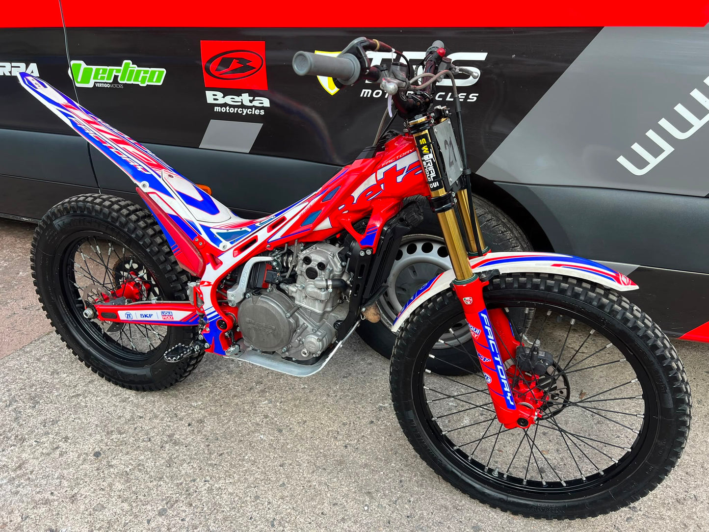 2023 Beta EVO Factory 4T 300cc Trials Bike