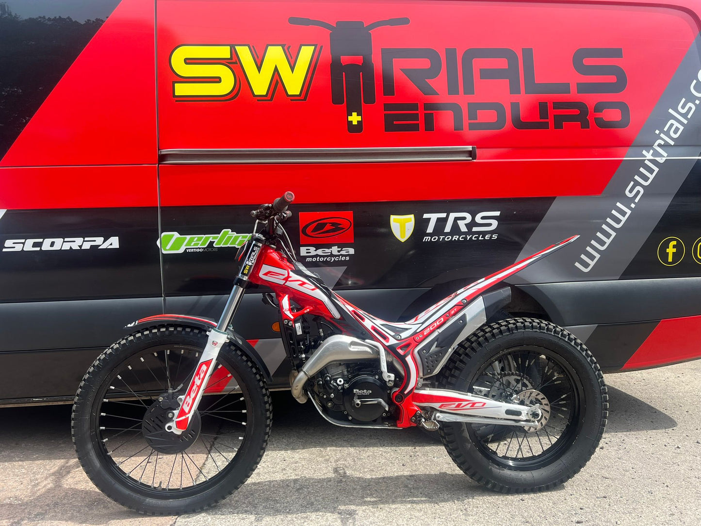 2022 Beta EVO 2T 200cc Trials Bike