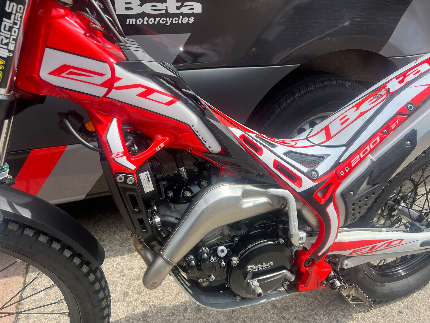 2022 Beta EVO 2T 200cc Trials Bike