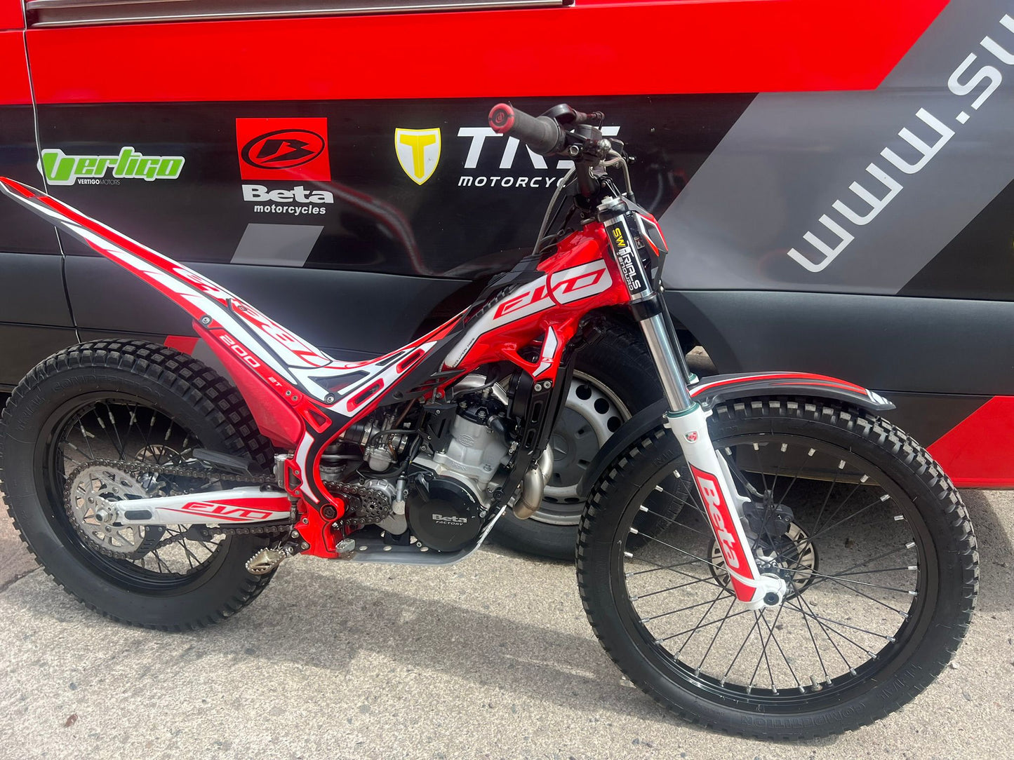 2022 Beta EVO 2T 200cc Trials Bike