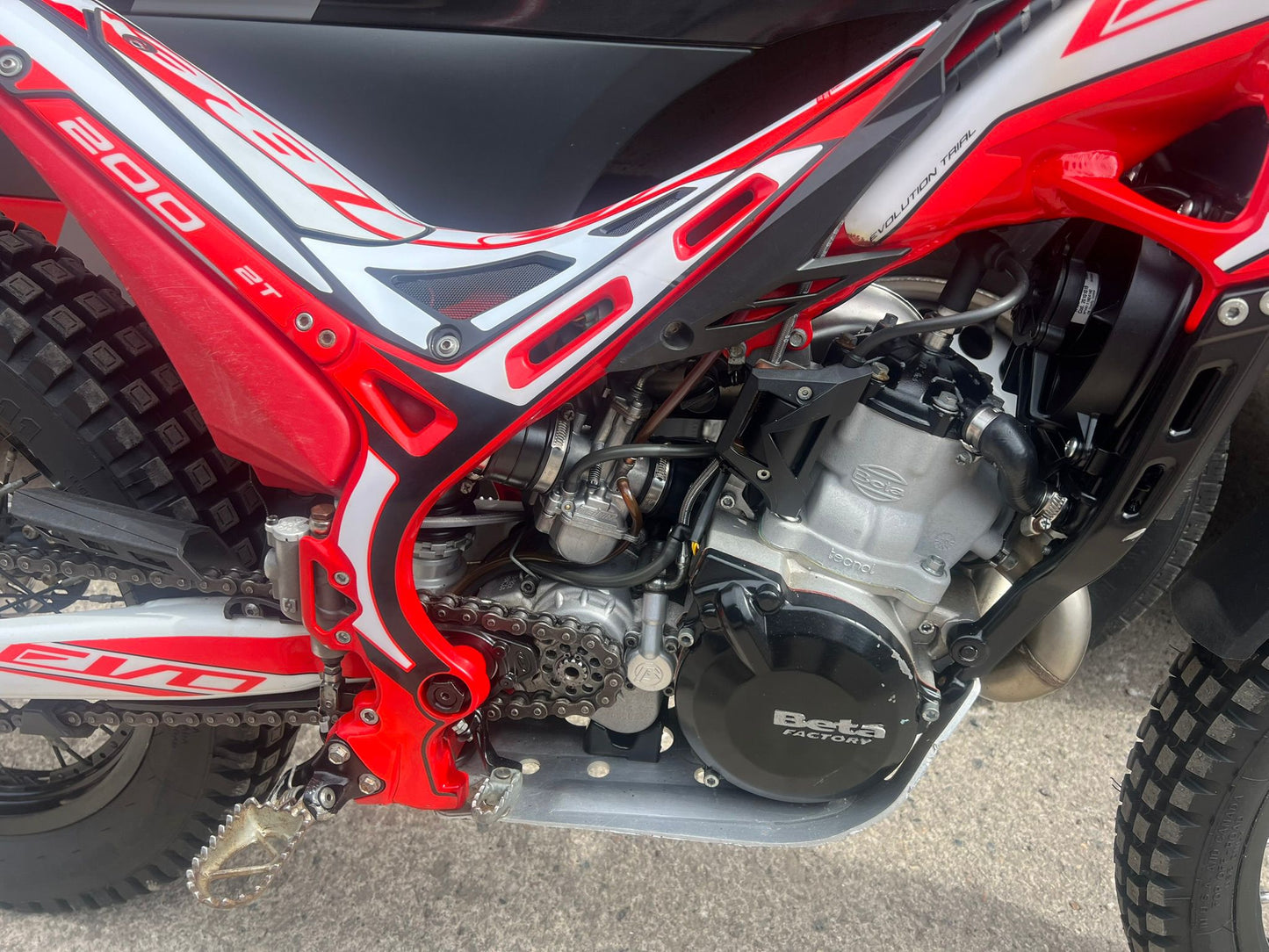 2022 Beta EVO 2T 200cc Trials Bike