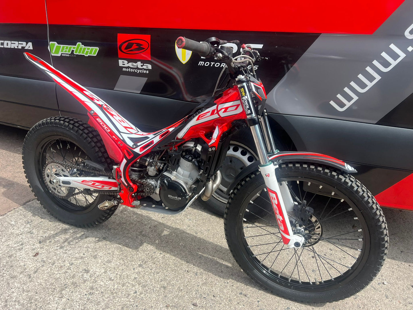2022 Beta EVO 2T 200cc Trials Bike