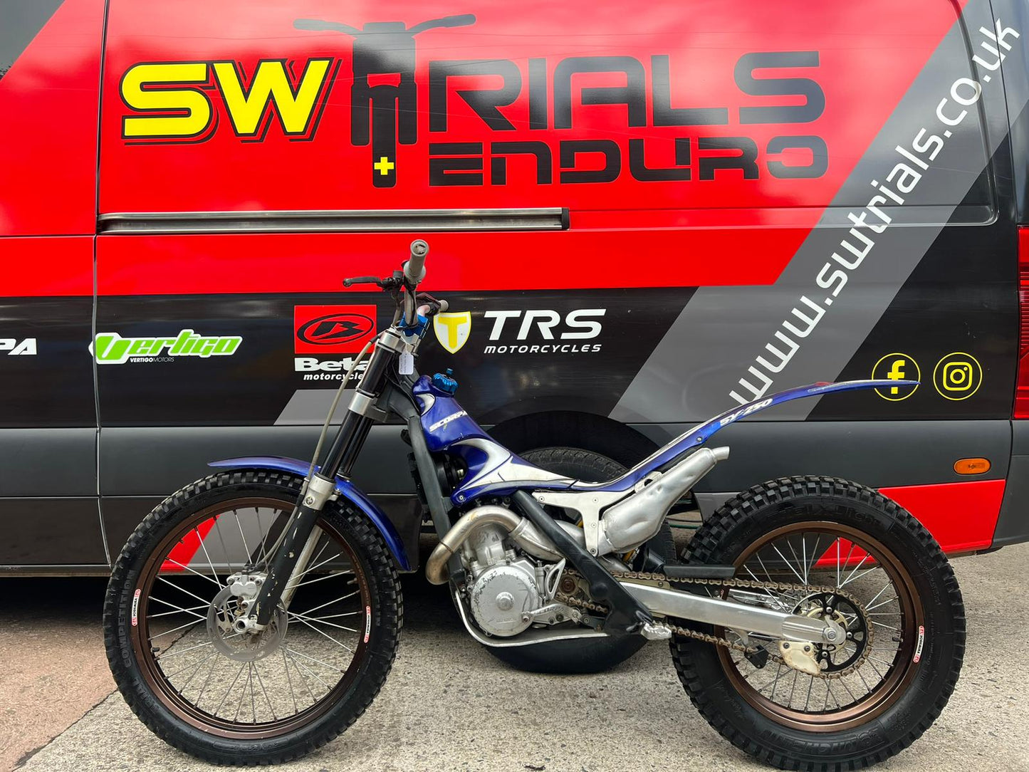 2005 Scorpa SY250 250cc Trials Bike
