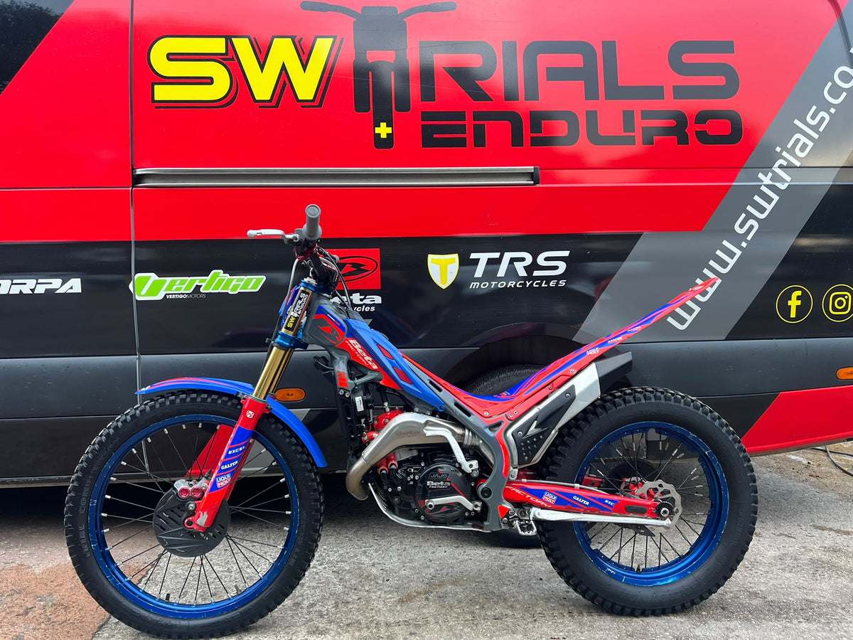 2025 Beta EVO Factory 2T 300cc Trials Bike
