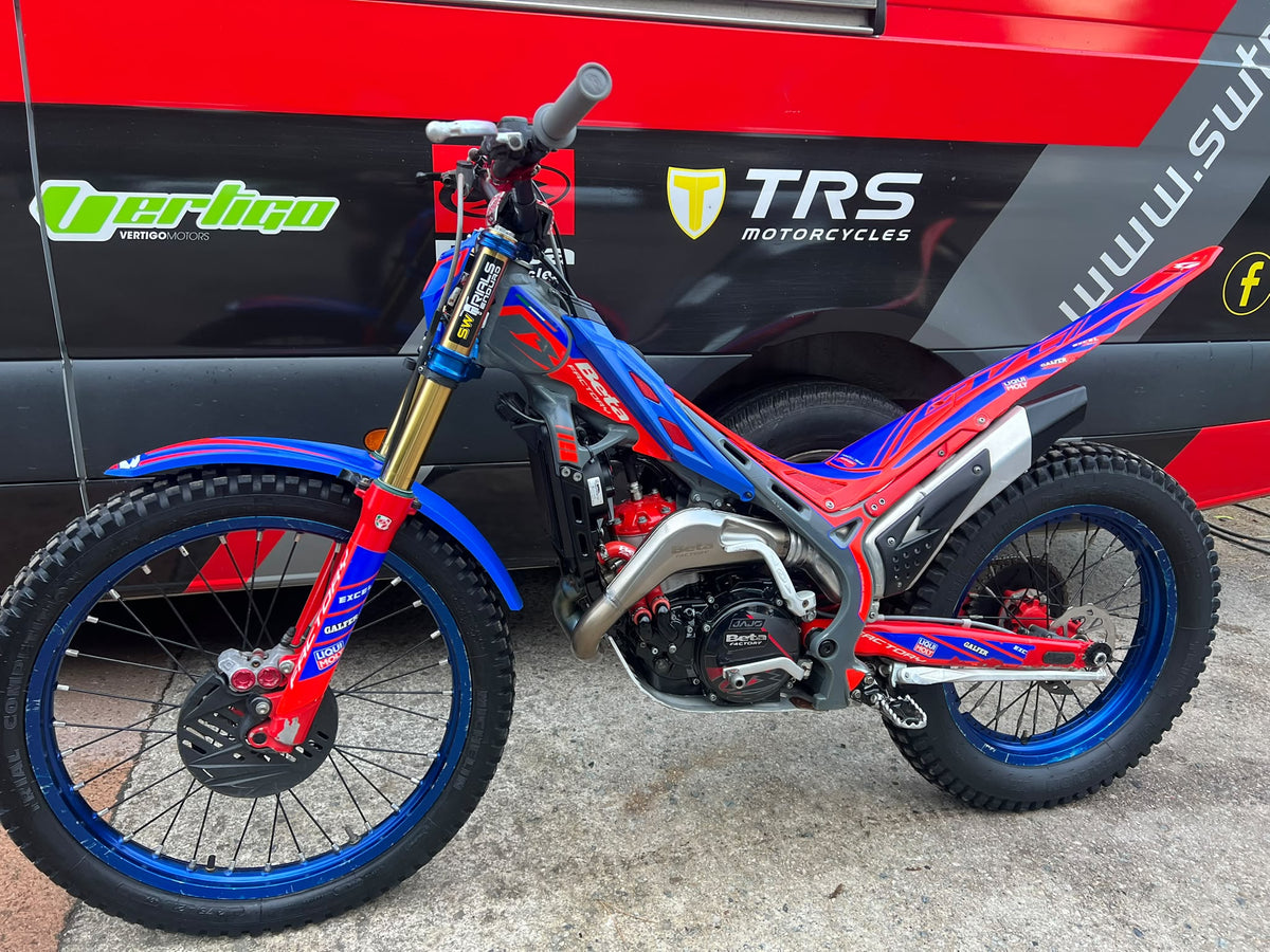2025 Beta EVO Factory 2T 300cc Trials Bike