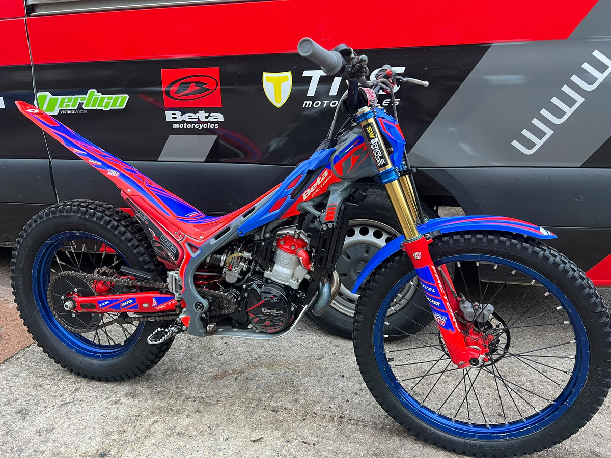 2025 Beta EVO Factory 2T 300cc Trials Bike