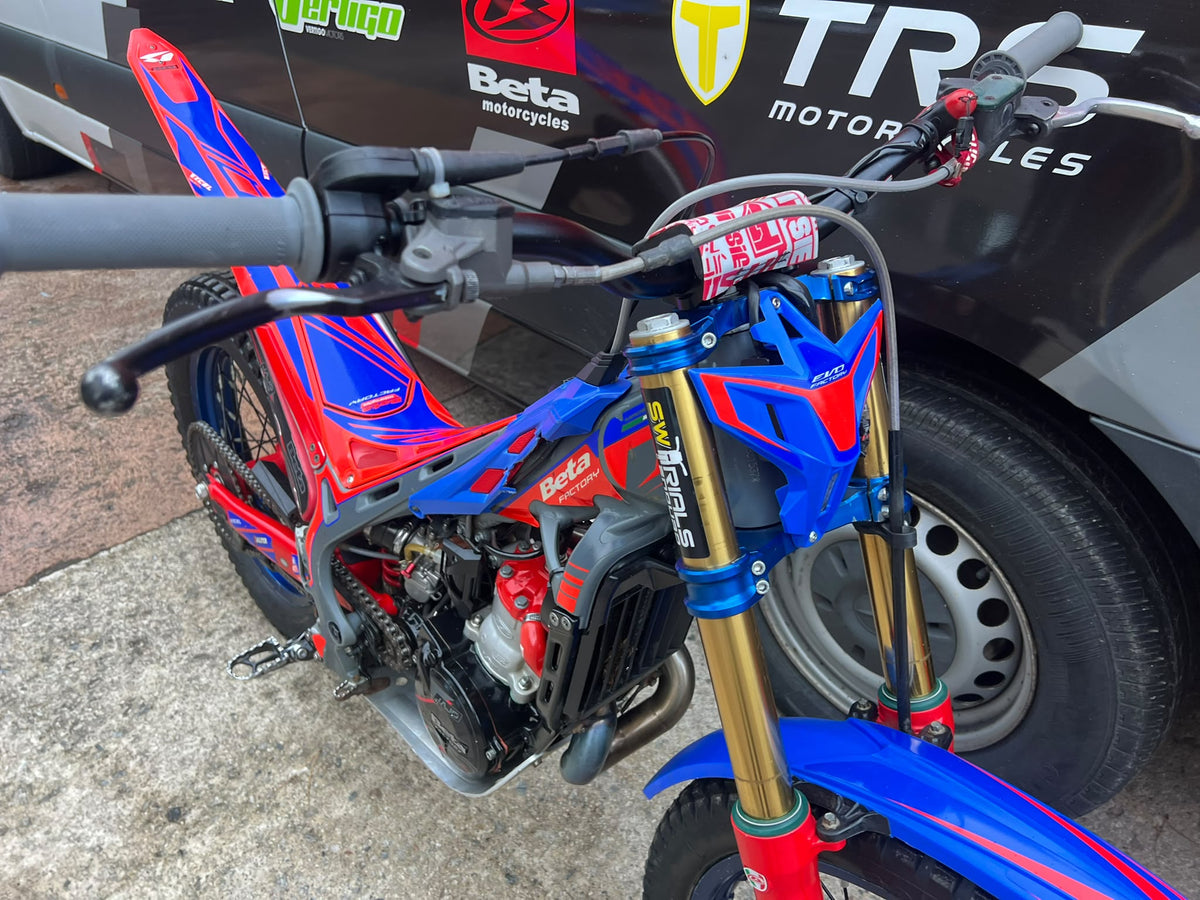 2025 Beta EVO Factory 2T 300cc Trials Bike
