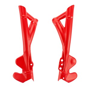 Apico Factory Racing Frame Guards - GasGas 2023 | Factory Black/Factory Red