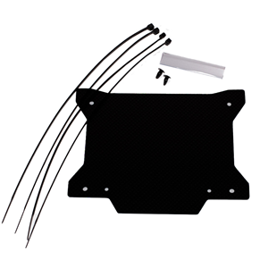 Apico Factory Racing Front Number Plate - X Shape - Universal | Black ...