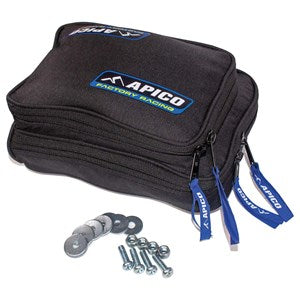 Apico Factory Racing Rear Fender Tool Bag - Black/Blue