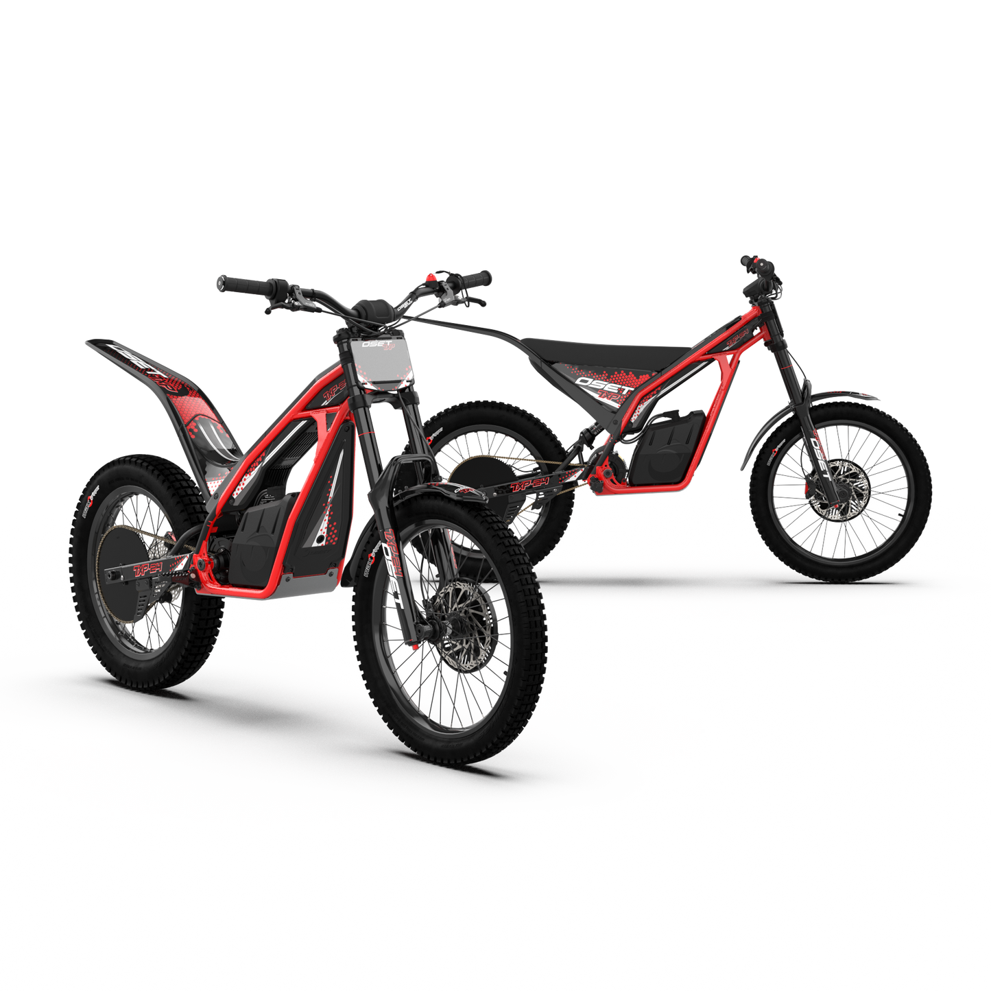 Electric top oset bike