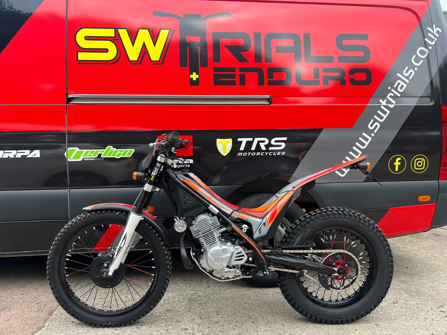 2025 Scorpa TY Limited Edition 125cc Trials Bike