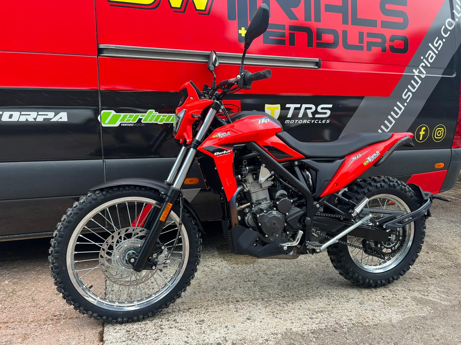 Beta Alp 350cc Off-Road Bike – SW Trials Enduro