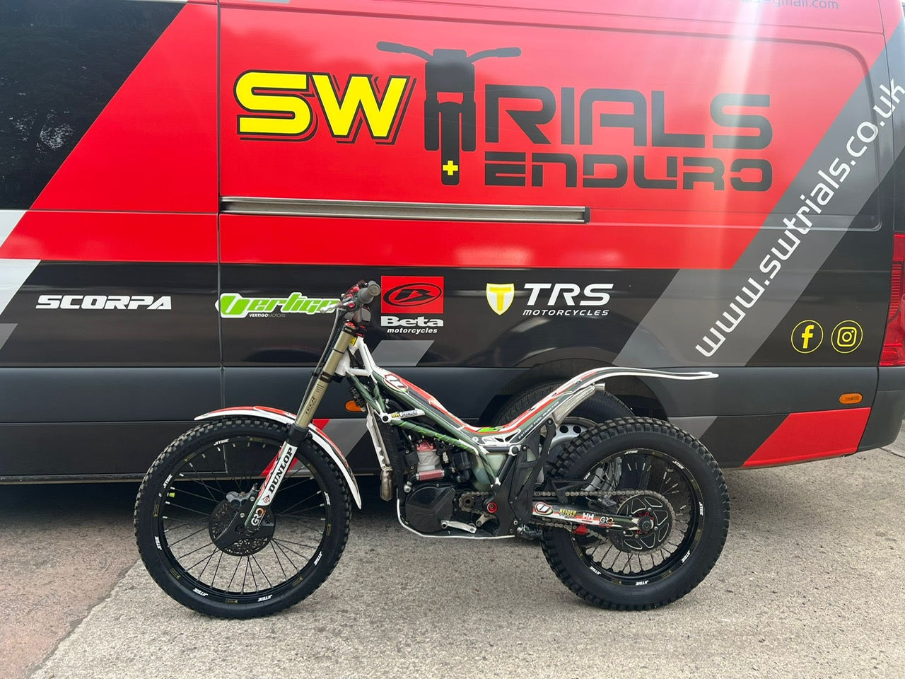 2021 Vertigo R3 300cc Trials bike