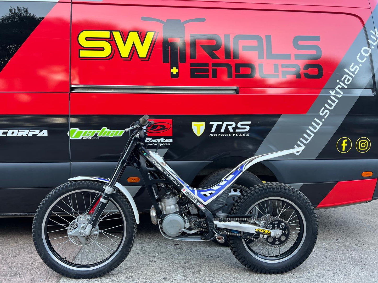 2009 Sherco ST 290cc Trials Bike