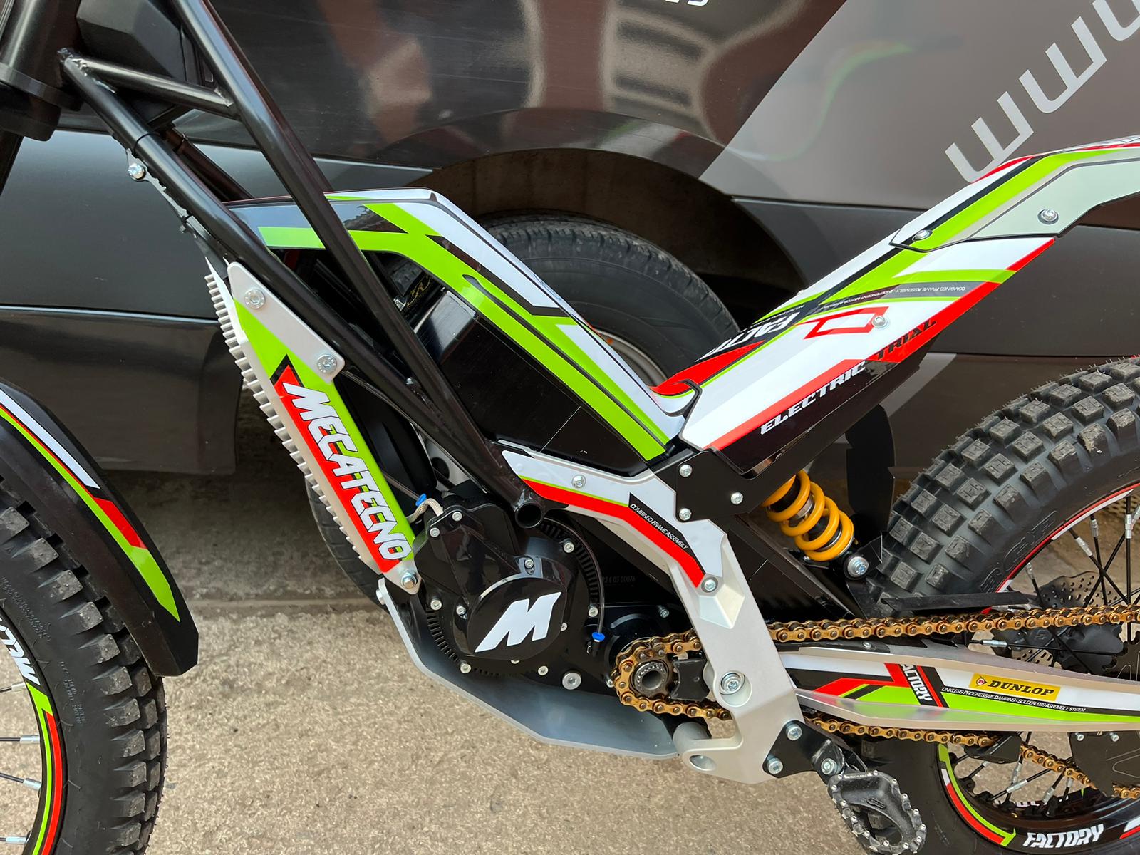 Electric start trials store bike